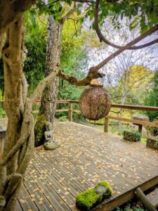 Retraite Yoga Vosges Nagoyaka Terrasse